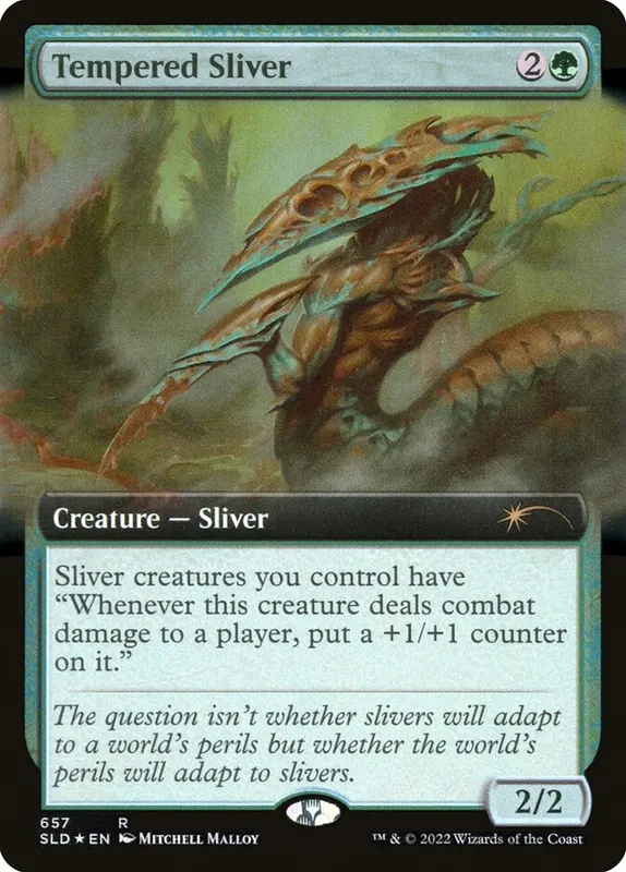 Tempered Sliver [Secret Lair Drop]