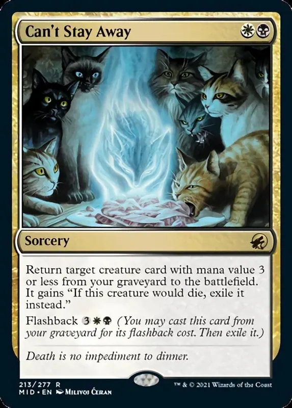 Can't Stay Away - Español [Innistrad: Midnight Hunt]