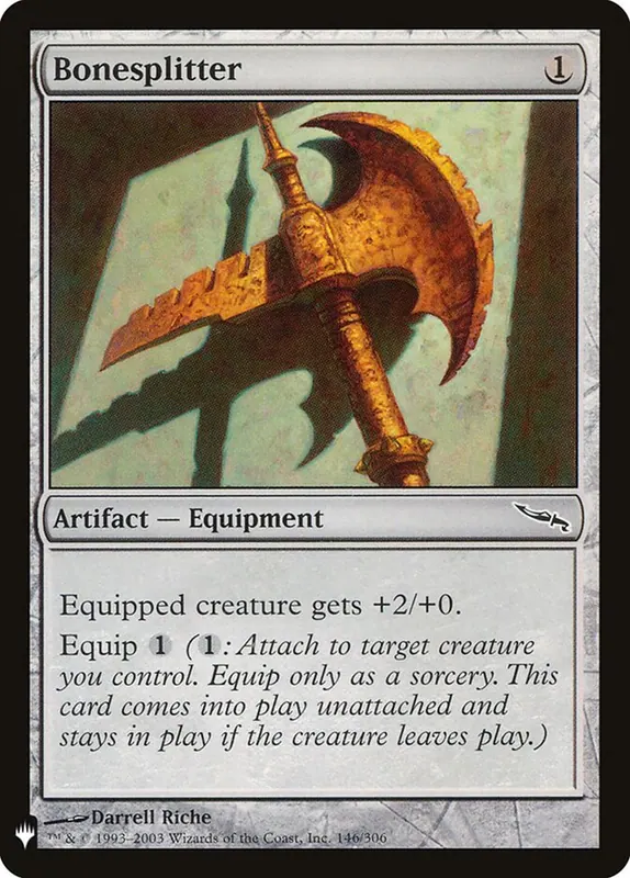 Bonesplitter [The List]