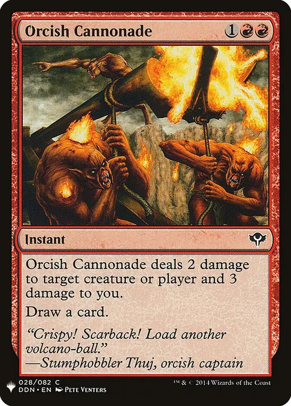 Orcish Cannonade [The List]