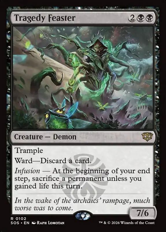 Tragedy Feaster [Secrets of Strixhaven Promos]