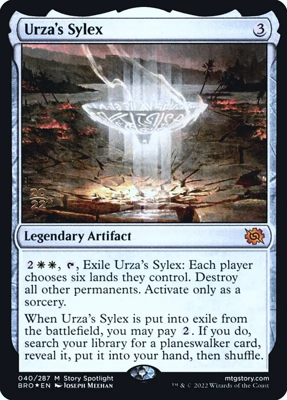 Urza's Sylex [The Brothers' War Promos]
