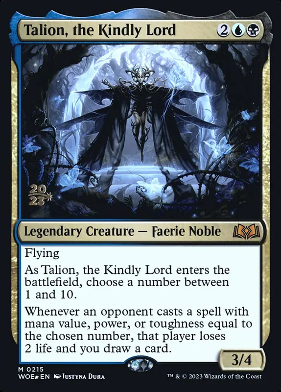 Talion, the Kindly Lord [Wilds of Eldraine Promos]