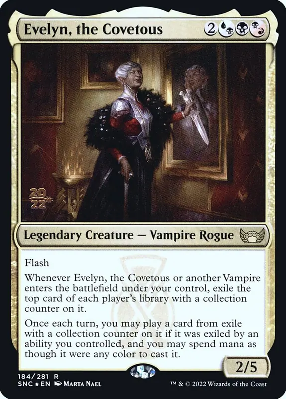 Evelyn, the Covetous [Streets of New Capenna Promos]