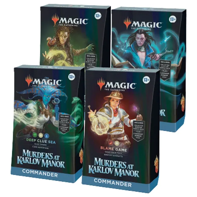 Mtg Murders at Karlov Manor - Commander Decks - Ingles