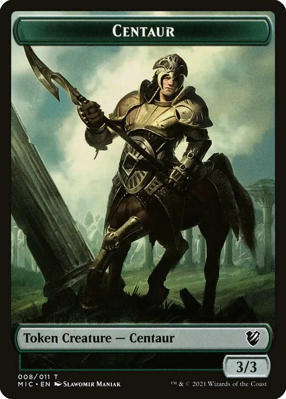 Centaur [Midnight Hunt Commander Tokens]
