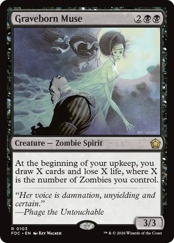 Graveborn Muse [Foundations Commander]