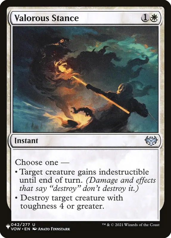 Valorous Stance [The List]