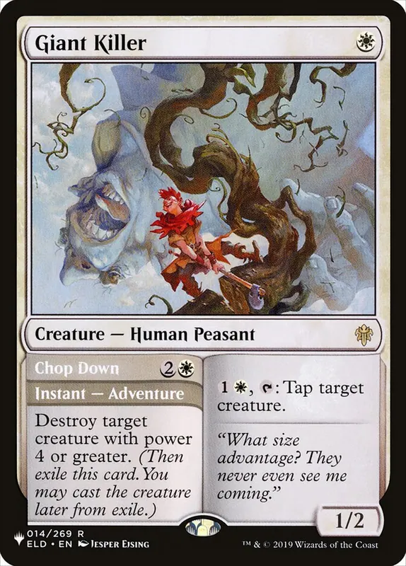 Giant Killer // Chop Down [The List]