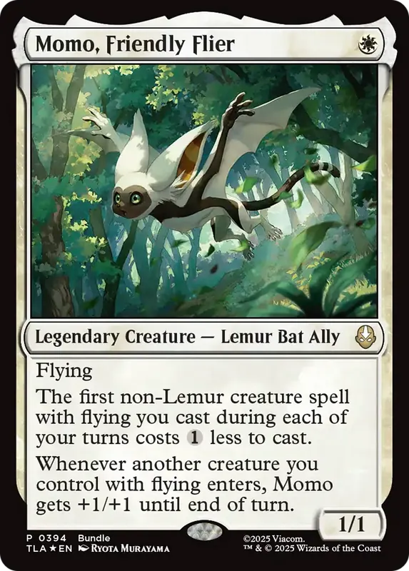 Momo, Friendly Flier (Bundle) [Avatar: The Last Airbender Promos]
