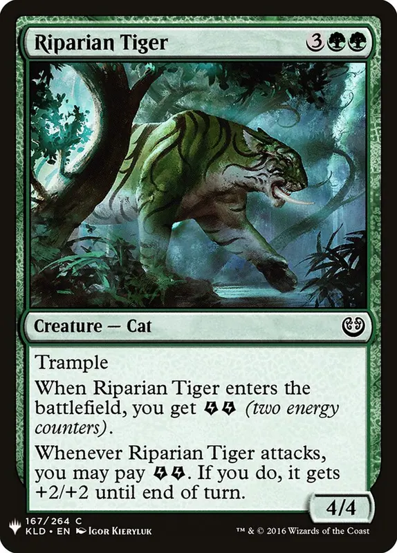 Riparian Tiger [The List]