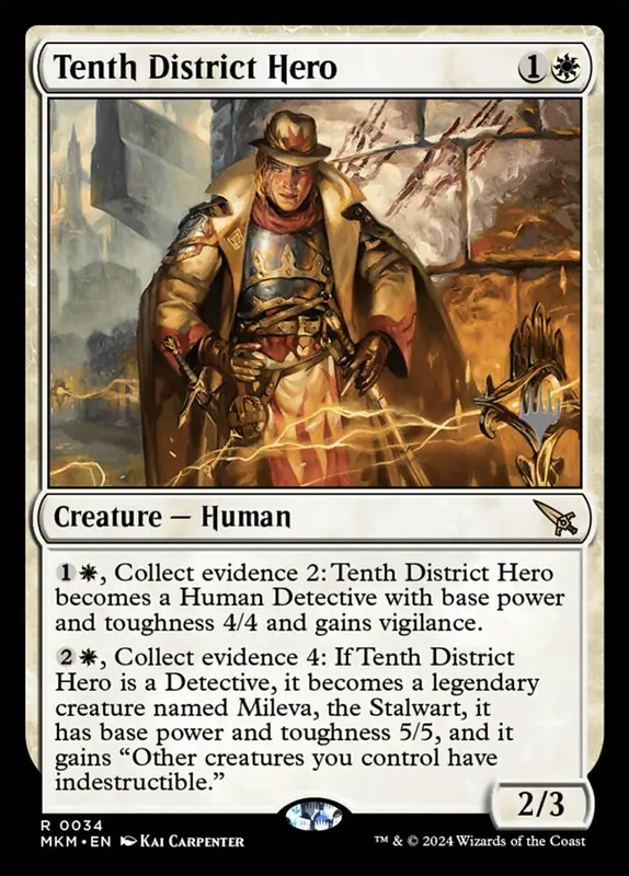 Tenth District Hero [Murders at Karlov Manor Promos]