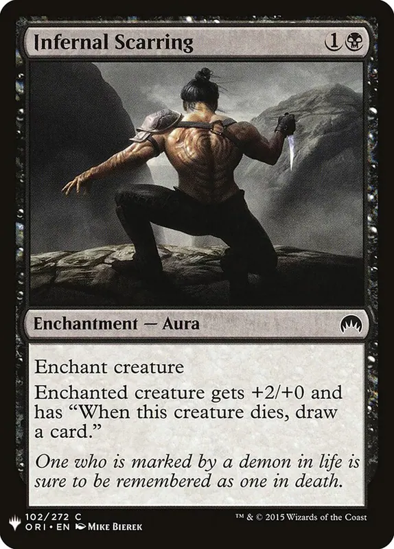 Infernal Scarring [The List]