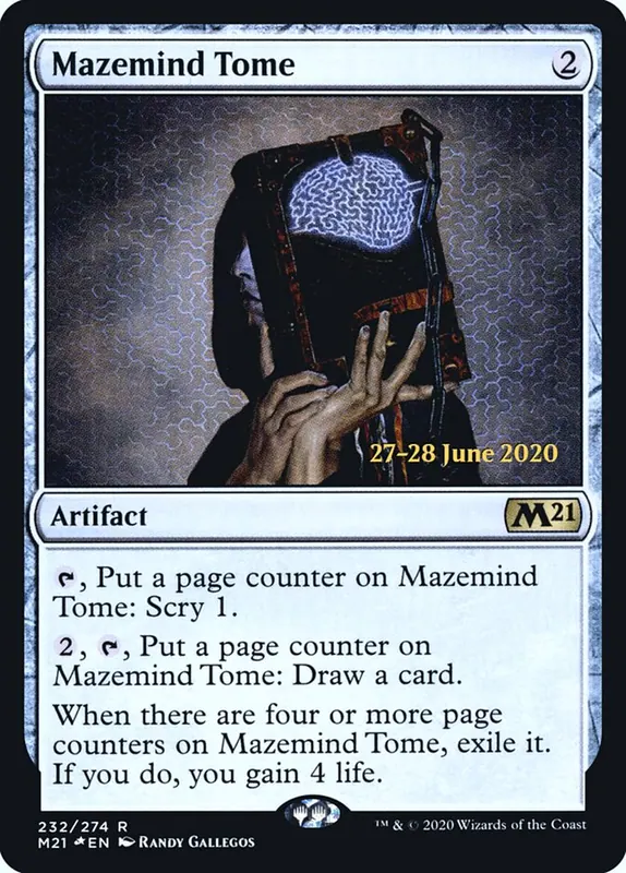 Mazemind Tome [Core Set 2021 Promos]