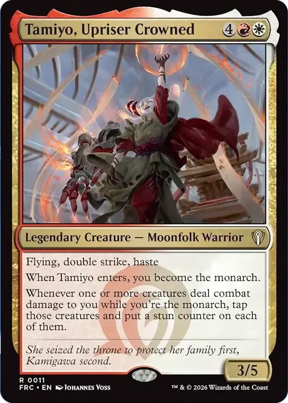 Tamiyo, Upriser Crowned [Reality Fracture Commander]