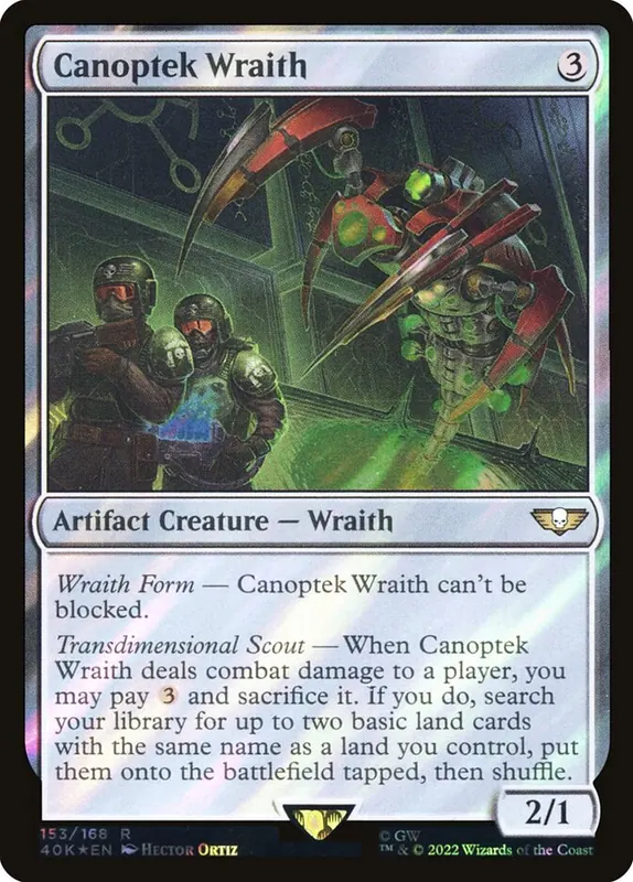 Canoptek Wraith [Warhammer 40,000 Commander]