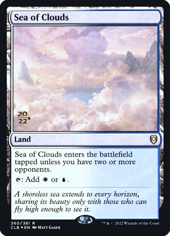 Sea of Clouds [Battle for Baldur's Gate Promos]