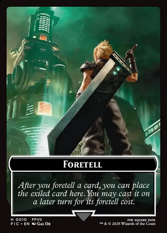 Foretell [Final Fantasy Commander Tokens]