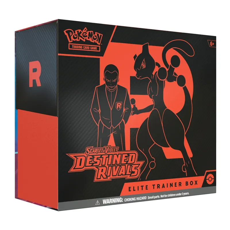 Pokémon - Scarlet & Violet – Destined Rivals - Elite Trainer Box - Ingles