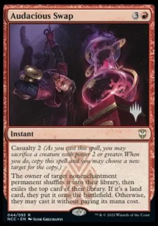 Audacious Swap (Promo Pack) [Streets of New Capenna Commander Promos]