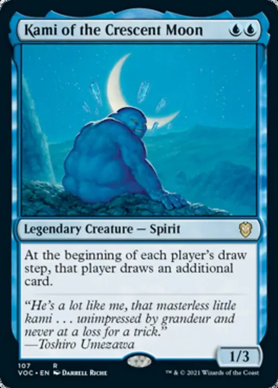 Kami of the Crescent Moon [Innistrad: Crimson Vow Commander] - Español