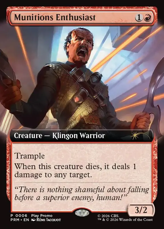 Munitions Enthusiast [Wizards Play Network 2026]