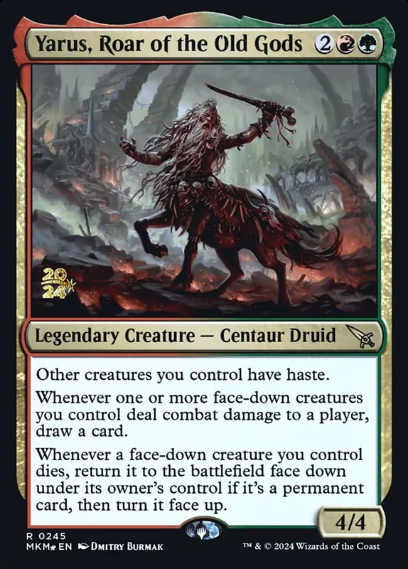 Yarus, Roar of the Old Gods [Murders at Karlov Manor Promos]