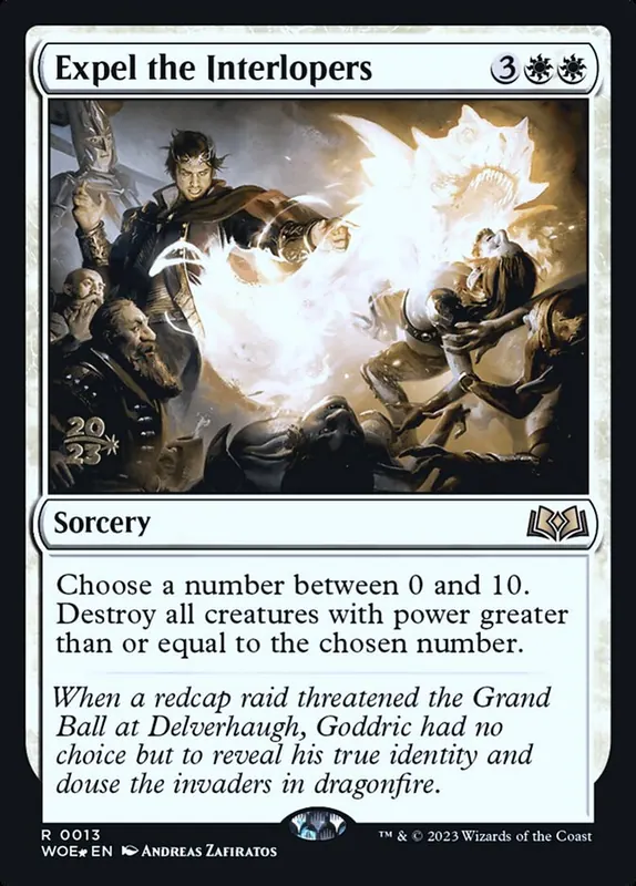 Expel the Interlopers [Wilds of Eldraine Promos]
