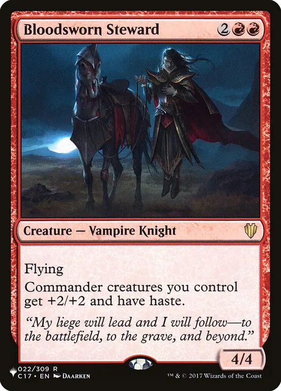 Bloodsworn Steward [The List]