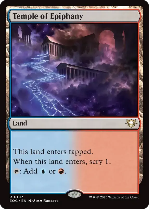 Temple of Epiphany [Edge of Eternities Commander]