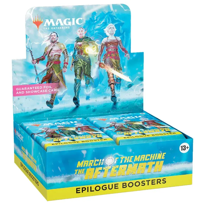 Mtg March Of The Machine - The Aftermath – Epilogue Boosters – Ingles