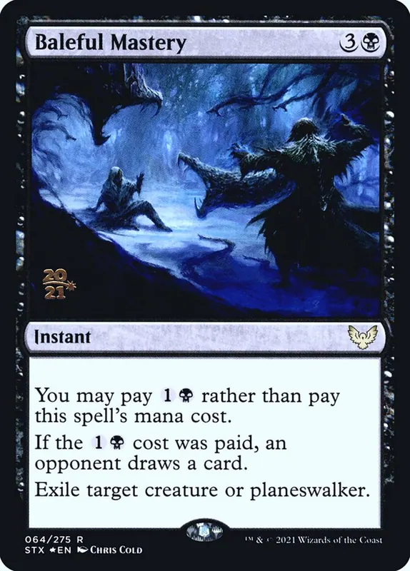 Baleful Mastery [Strixhaven: School of Mages Promos]