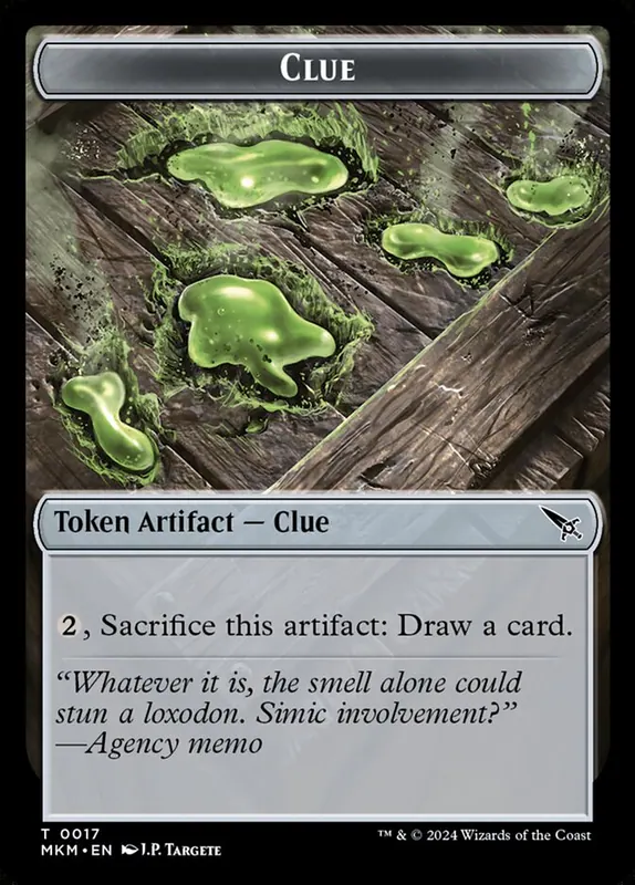 Clue [Murders at Karlov Manor Tokens]