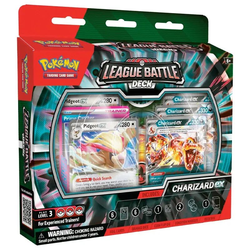 Pokémon - Charizard ex League Battle Deck - Inlges & Español