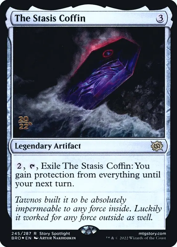 The Stasis Coffin [The Brothers' War Promos]
