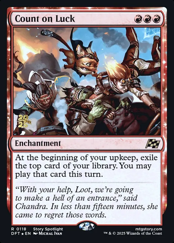 Count on Luck [Aetherdrift Promos]