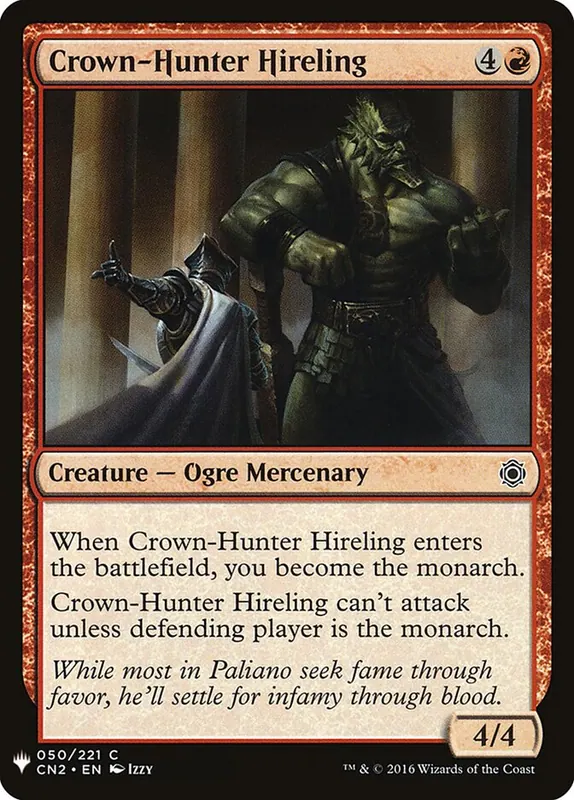 Crown-Hunter Hireling [The List]