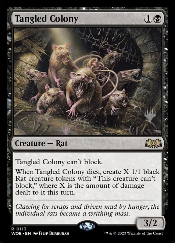 Tangled Colony [Wilds of Eldraine Promos]