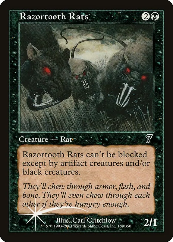 Razortooth Rats [Seventh Edition]