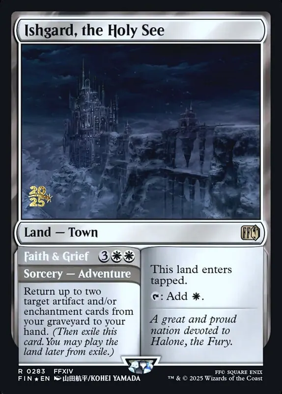 Ishgard, the Holy See // Faith & Grief [Final Fantasy Promos]