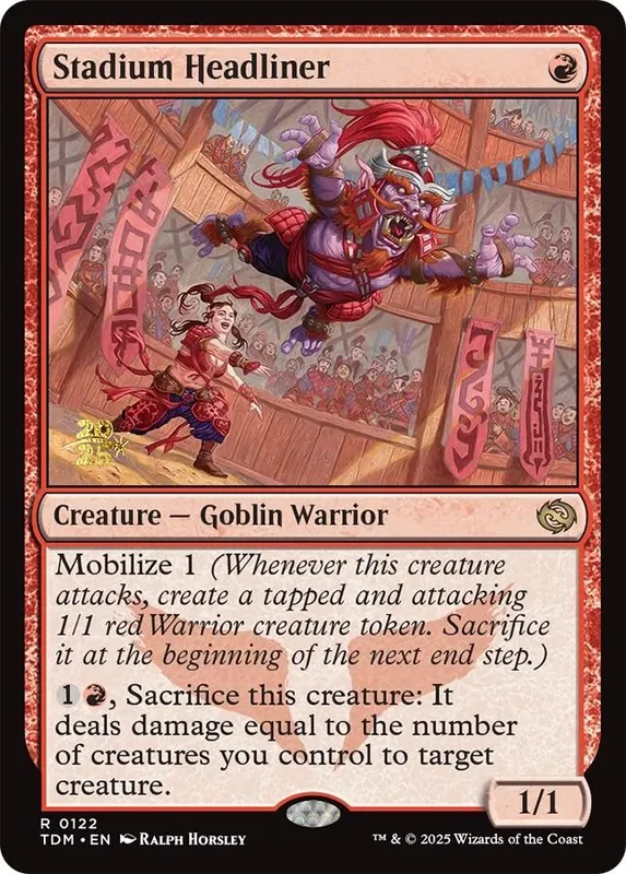 Stadium Headliner - Español [Tarkir: Dragonstorm Prerelease Promos]