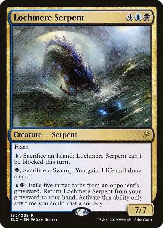 Lochmere Serpent [Throne of Eldraine] - Español