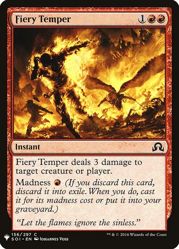 Fiery Temper [The List]