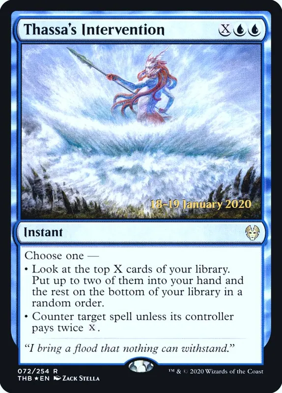 Thassa's Intervention [Theros Beyond Death Promos]