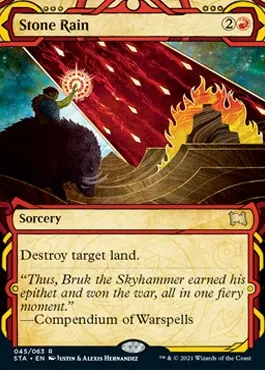 Stone Rain - Español [Strixhaven: School of Mages Mystical Archive]