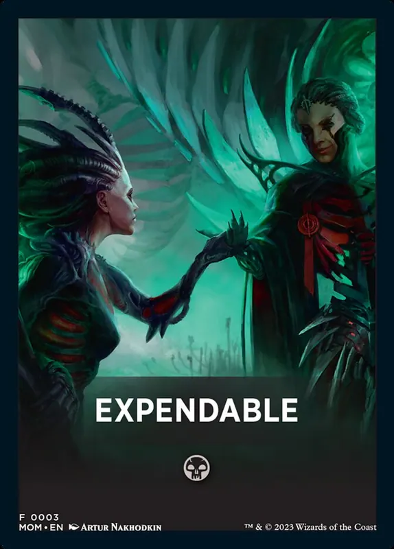 Expendable [March of the Machine Jumpstart Front Cards]