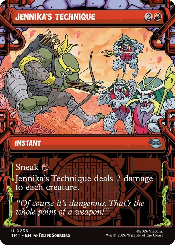 Jennika's Technique (Showcase) [Teenage Mutant Ninja Turtles]