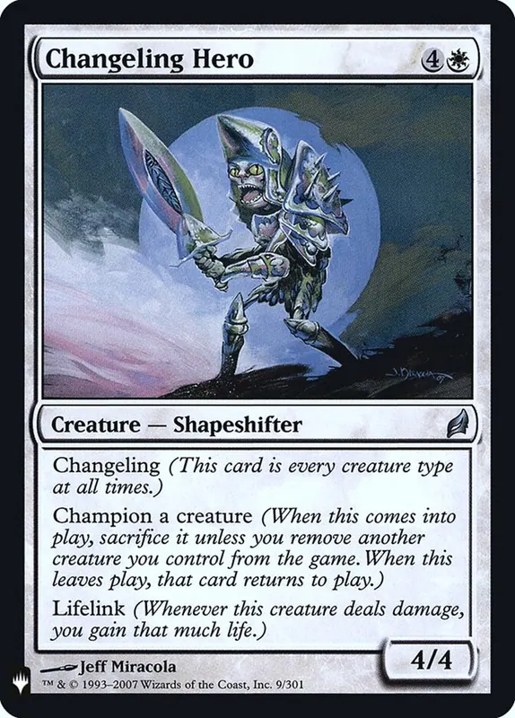 Changeling Hero [The List]