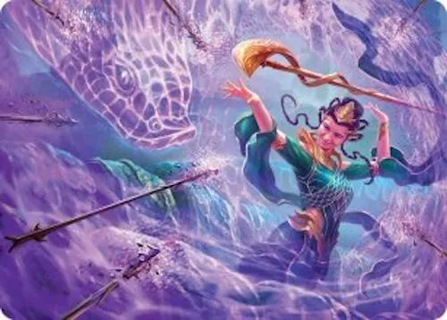 Snakeskin Veil Art Card (19/54) [Tarkir: Dragonstorm Art Series]