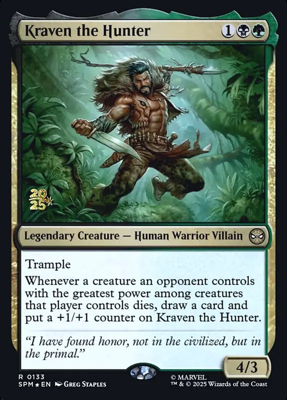 Kraven the Hunter [Marvel's Spider-Man Promos]